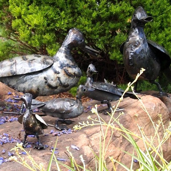Ducks - Metal Garden Art